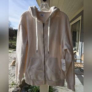 🤍 Feat BlanketBlend Zip-Up Hoodie – Oakmont (Cream) – Large – NWT